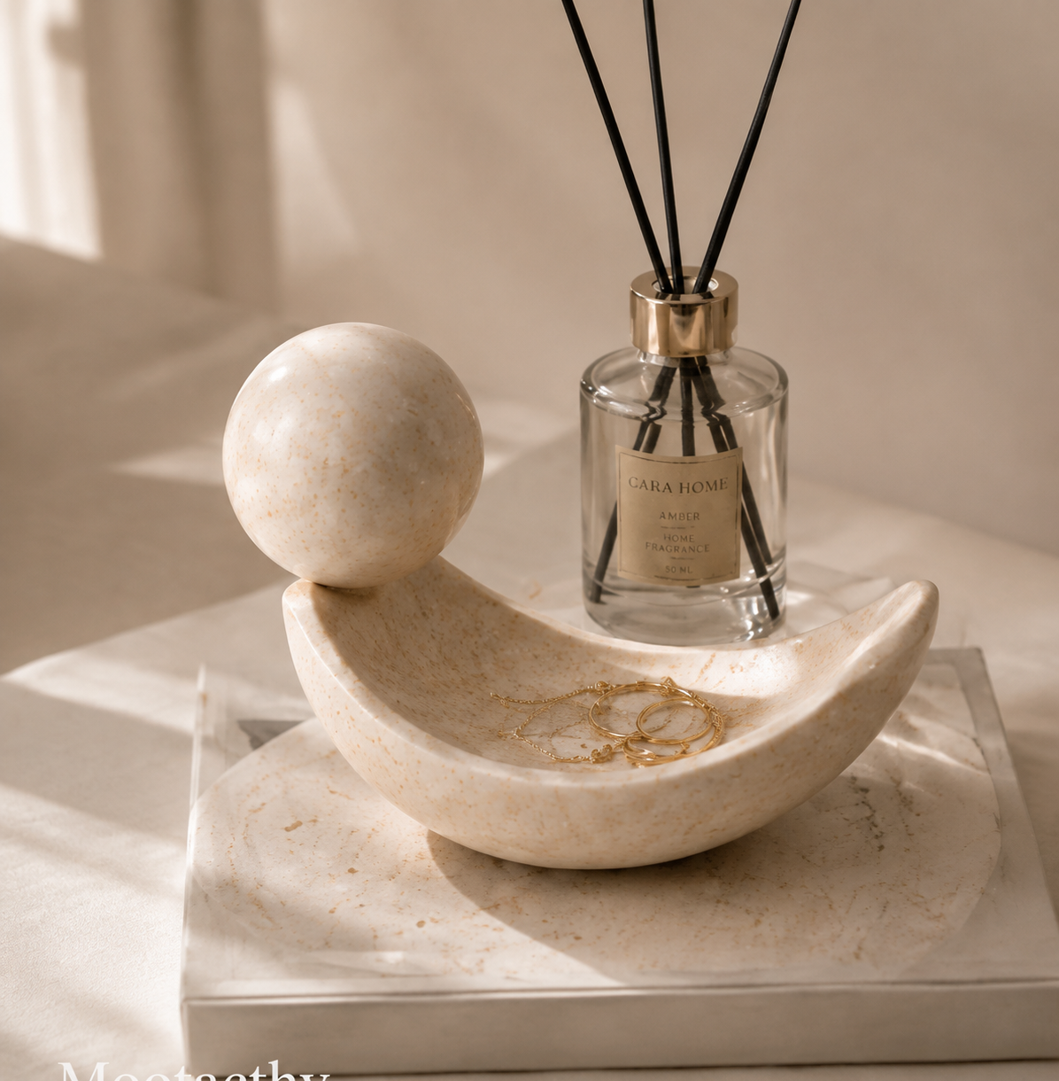 Mootacthy Crescent Moon Sculptural Tray