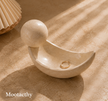 Mootacthy Crescent Moon Sculptural Tray