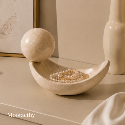 Mootacthy Crescent Moon Sculptural Tray